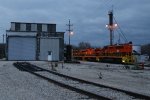 TP&W units sit outside the East Peoria shop